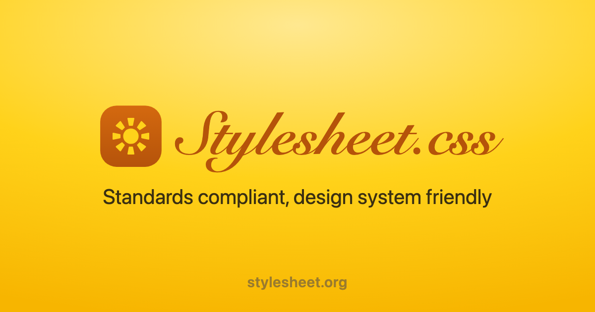 Stylesheet.css screenshot